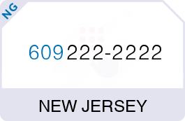 Buy Vanity Phone Number (609) 222-2222