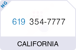 Buy Vanity Phone Number (619) 354-7777