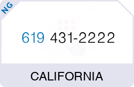 Buy Vanity Phone Number (619) 431-2222