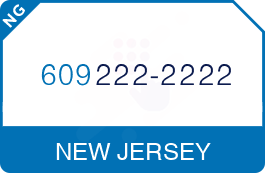 Buy Vanity Phone Number (609) 222-2222