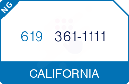 Buy Vanity Phone Number (619) 361-1111